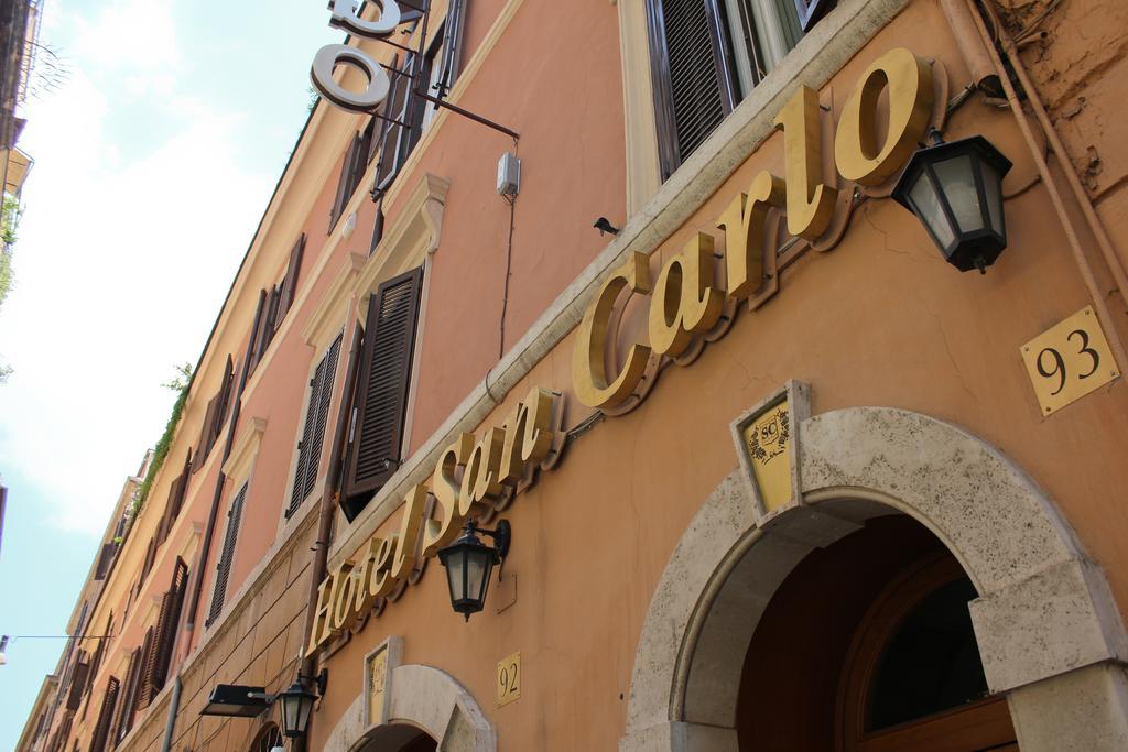 Hotel San Carlo Rome Exterior photo