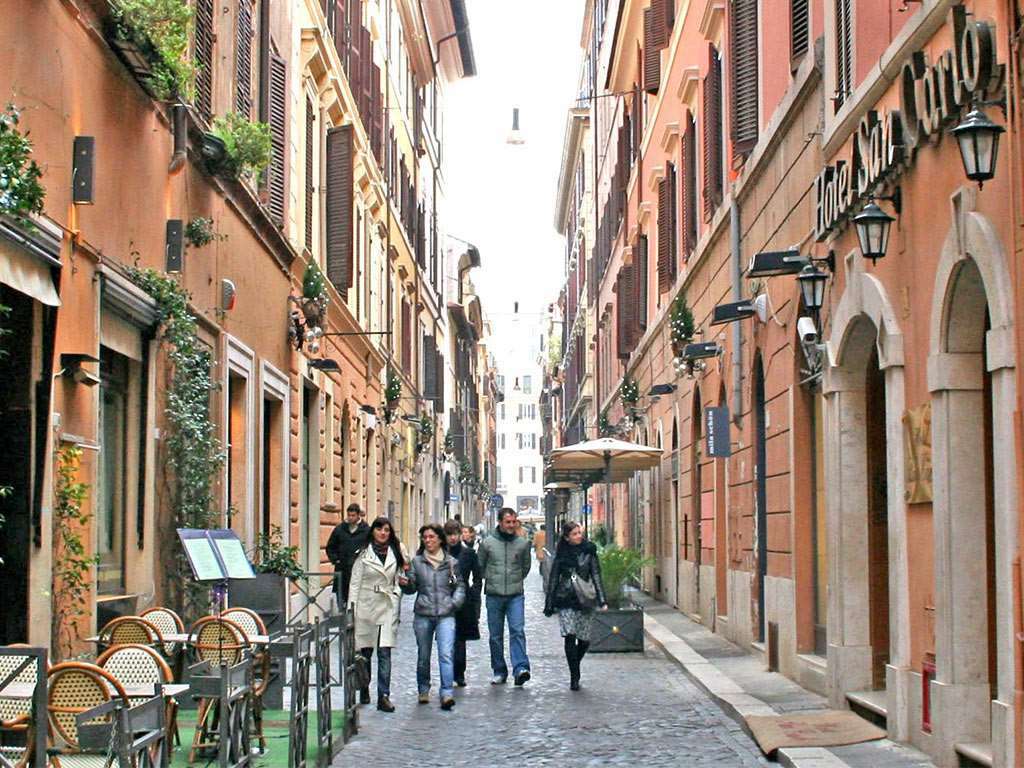 Hotel San Carlo Rome Exterior photo